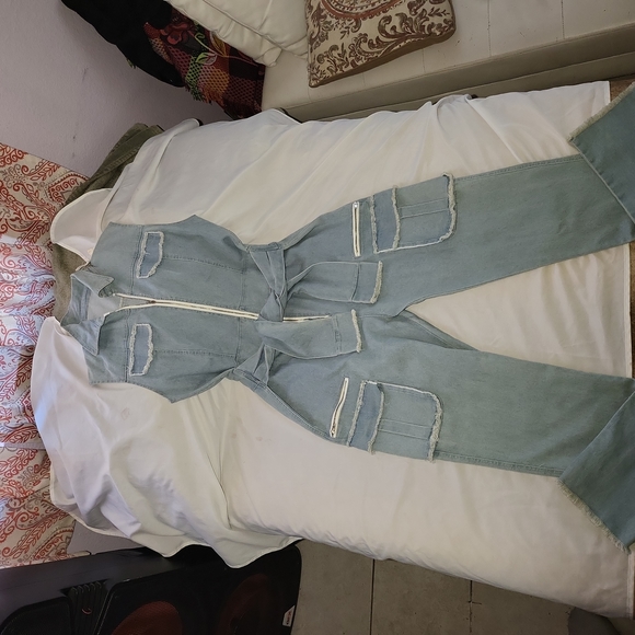 Pants - Jean Jump Suit
